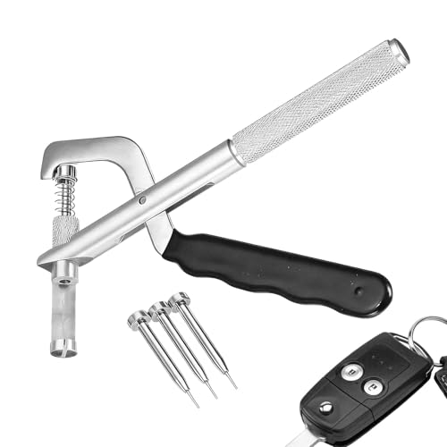 keyCutter ? Folding Multifunctional Ergonomic 3 Pin Tool, Car keyCutting Tool for Motorcycles Rvs Trucks Boats Vehicles Repair R