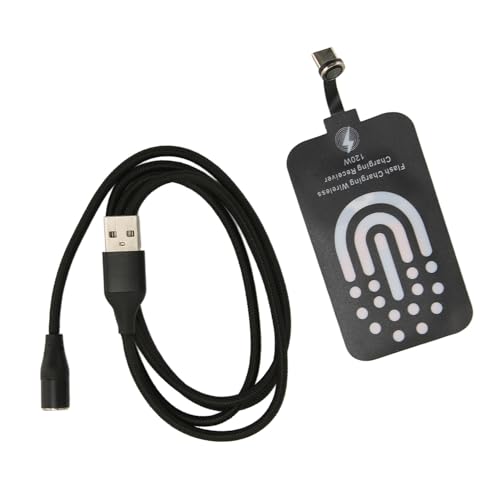 Receptor de cargador inalámbrico tipo C universal de 1.1 oz para carga rápida