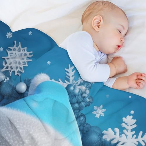 Manta cálida de Papá Noel para cuatro estaciones y sofá grande 4