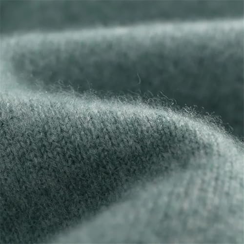 Men's Wool Sweaters - Semi-High-Neck Thick Warm Knitted Solid-Color Casual Winter Sweaters3