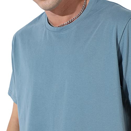 Image of CAHOOT Men's Co-Ord Set For Casual Wear | Quality Stretchable Fabric | Pull On T-Shirt | Pull On Shorts | Clothing Set Crafted With Comfort Fit & High Performance For Everyday Wear