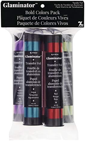 Xyron Glaminator Transfer Foil, Color, 5 Pack (628134)
