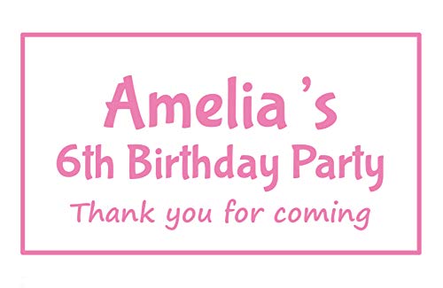 Personalised Labels/Stickers x 10 (size 99mm x 57mm) - ANY WORDING