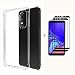 Produktbild Fanxwu Kompatibel mit Xiaomi Mi 9 SE Hülle Klar Transparent Weich TPU Silikon Cover + 2*Hartglas Glas Display Schutzfolie Luftkissen-Design Case Anti-Kratzer Schützend Schutzhülle