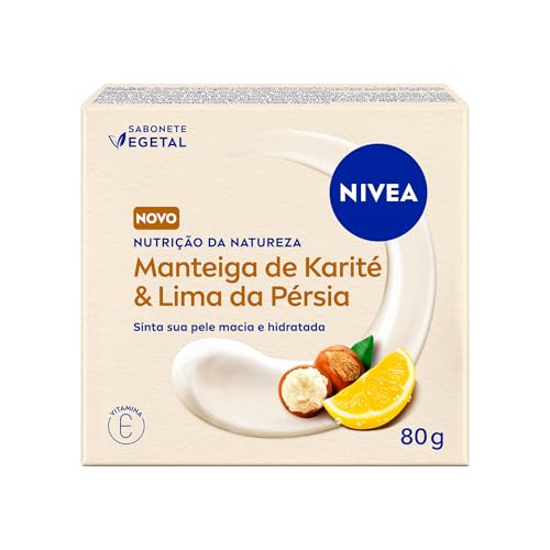 NIVEA Sabonete Vegetal Manteiga De Karité & Lima Da Pérsia 80g NIVEA Sabonete Vegetal Manteiga De Karité & Lima Da Pérsia 80g