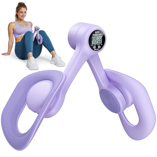 MERACH Thigh Master, Thigh Trainer, Pelvic Floor Muscle Trainer, Inner Thigh Exercise Workout Equipment for Home, Pelvic Floor Strengthenin…