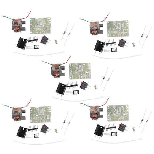 AEDIKO 5 Sets High Voltage Generator 15KV High Voltage Generator Inverter Arc Igniter Coil Module Disassembled Parts (5 Sets)