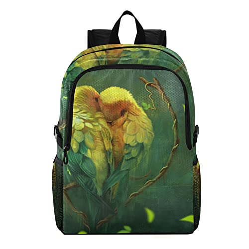 Sac à dos oiseau jaune imperméable Vnurnrn pliable pour garçon et fille