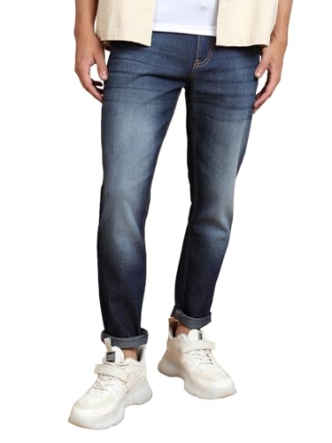 Image of Highlander Men's Slim Fit Jeans | Stylish Casual Wear for Everyday Comfort | Jeans for Man