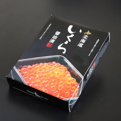 北海道地元市場 いくら 醤油漬け 大粒 500g の商品画像 1