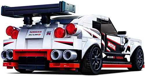 LEGO 76896 Speed Champions Nissan GT-R NISMO Rennwagenspielzeug mit Rennfahrer Minifigur, Rennfahrzeuge Bausets – Ansicht 3