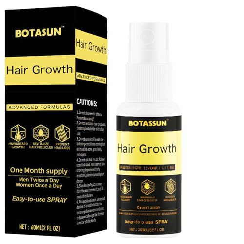 60Ml Spray Para El Crecimiento Del Cabello, LíQuido De Crecimiento Del Cabello, CaíDa Y Crecimiento Del Cabello, SolucióN Completa Para Un Pelo MáS Sano Y Con MáS Vitalidad-image