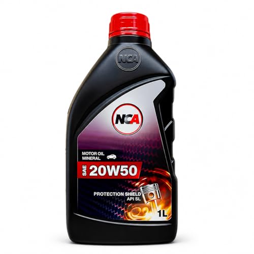 Óleo Motor 20W50 Mineral - NCA | Protection Shield | API SL | Registro ANP 22241