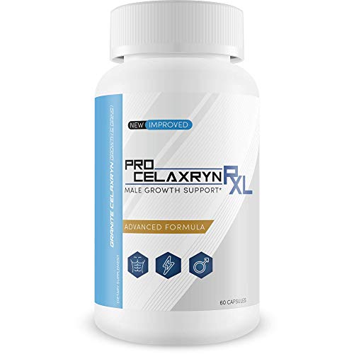 Pro Celaxryn R X L - Male Growth Support - Aid Enlargment & Muscle Growth - Tribulis Terrestris Enriched Male Formula - Support Male Energy, Stamina, & Drive - Male Power Complex