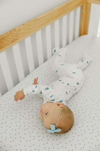 Image of Copper Pearl Baby Zip-Up Footie Pajamas - Soft Stretchy Sleep and Play Footies for Boys and Girls