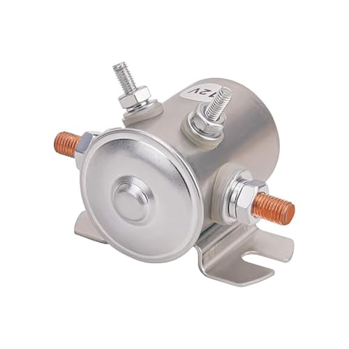 RARHMT 12VDC Max 300A Continuous Duty Solenoid Relay 4-Terminal - Fit for EZGO Marathon 1979-1994 & Automotive Marine Boat Winch Electric Golf Cart Camper - Replaces 70-111224 3635820 1114208 1114223