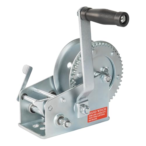 Cabrestante manual Kimpex 2500 lbs doble velocidad miniatura 2