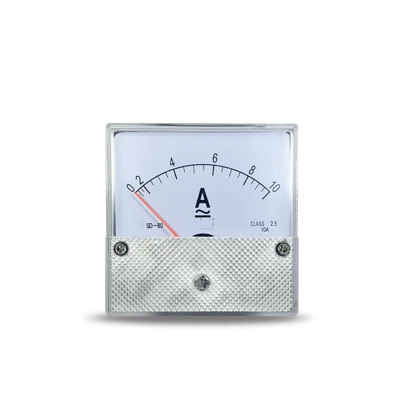 Amperímetro de CA SD80 analógico de 30 Amperios para medición y control de corriente
