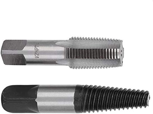 Miniatura 6 de Garosa Juego de grifos de tubo de 1/2 pulgada de herramientas extractoras de tuberías rotas de acero de alto carbono, kit de reparación de removedor