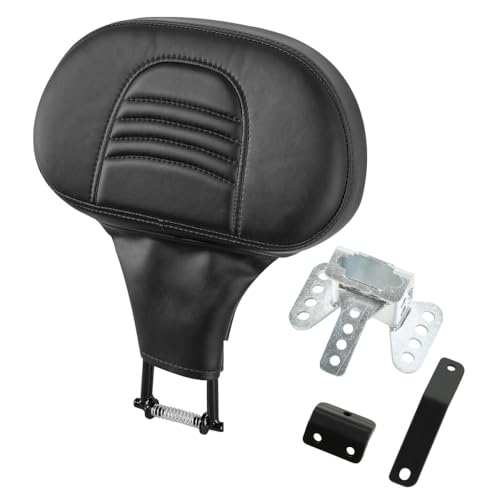 Coussin dossier conducteur moto noir de remplacement pour Electra Glide et Touring