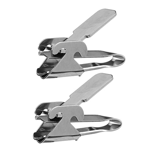 HOMOBABE 2 Stück Schäler aus Werkzeug zum Öffnen von Sonnenblumenkernen und Pinienkernen Einfach zu Bedienen Schützt die Zähne für Nüsse und Snacks