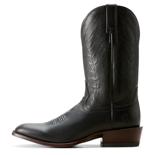Ariat Men's Willie Western Boot, Midnight Black, 9.52