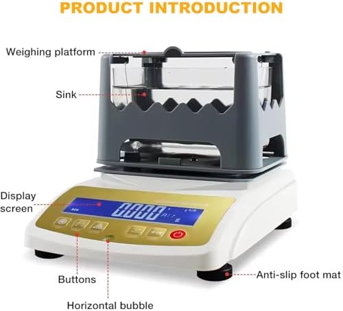 High Precision Digital Electronic Gold Purity Tester, 300g Precious Metal Verifier, Professional Karat Analyzer, Jewelry Assayer, Accurate Alloy Detection Machine