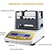 Beachtiful Digital Electronic Gold Purity Tester, High Precision Gold Testing Analyzer Machine Precious Metal Verifier Gold Density Tester Karat Detector 600g