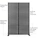 Metal Privacy Screen with Stand 72