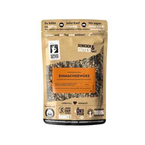 Bremer Gewürzhandel Einmachgewürz grob perfekt zum Einlegen von Gurken und Gemüse 100g