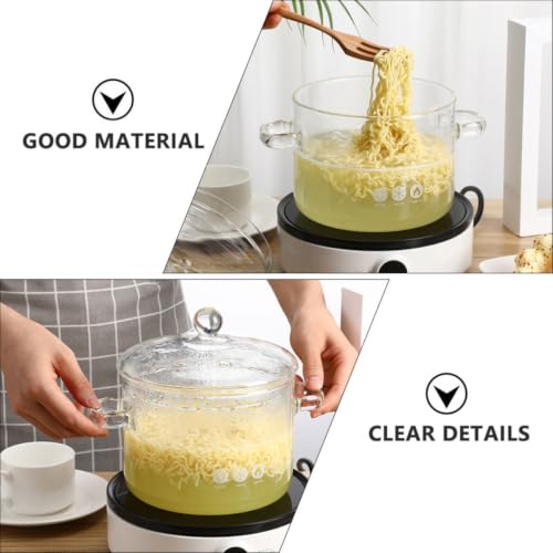 Marmites en verre résistant pour réchauffer et servir directement à table - 4