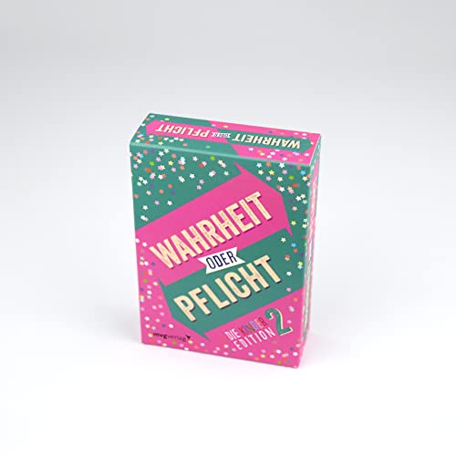 Foto von Wahrheit oder Pflicht – Die Kinderedition 2: Mit 60 neuen Fragen und Aufgaben | Das Original. Das perfekte Geschenk für Geburtstag, Weihnachten und zwischendurch. Ab 10 Jahren