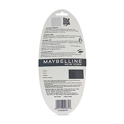 Maybelline New York Colossal Kajal, 20g (Pack of 2) - Image 3