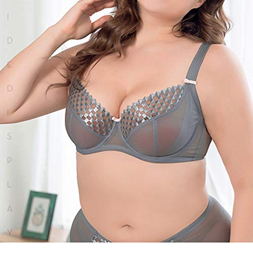 Soutien-gorge push-up à armatures grande taille 80E WENJUN