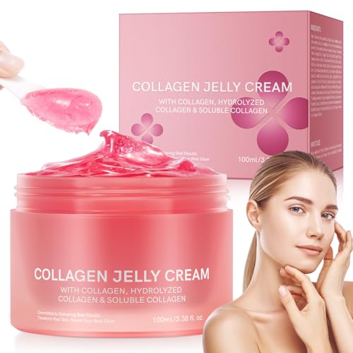 Collagen Jelly Cream - Instant Face Lift & 24h Hydration - Korean...