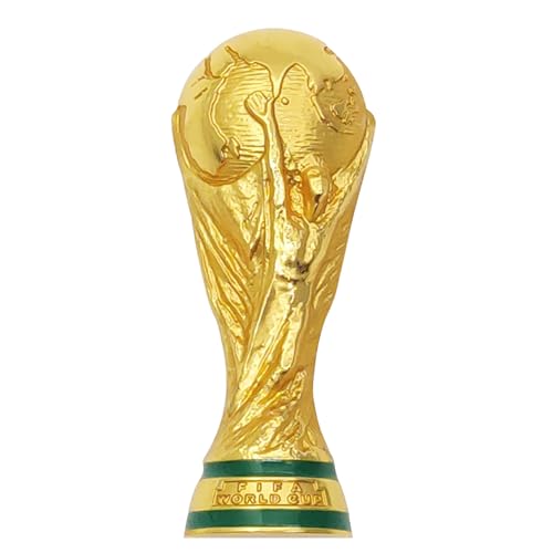 Image of Official 2026 FIFA World Cup Edition 1.8 Inch 2.5D Trophy Replica Magnet -Timeless Collector's Item - Premium Weighted Zinc Alloy Ideal for Refrigerators, Office, Metal Cooler or Any Magnetic Surface