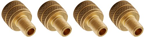 Quick Pressure (TR AD1) Valve Stem Adapter, Brass - Pack of 4