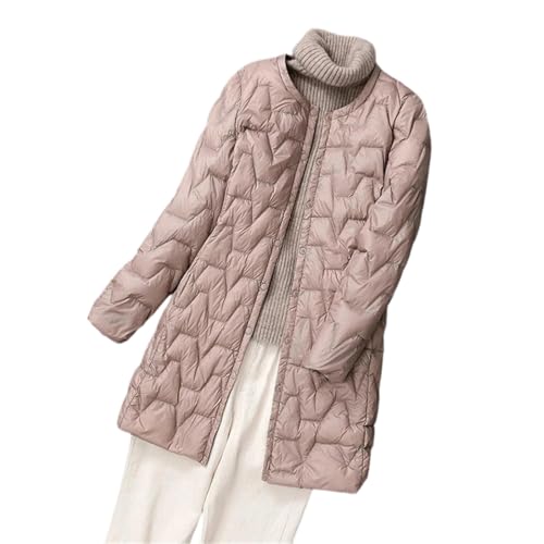 Khaki Women's Lightweight Down Coat: A Cozy Essential for Winter Adventures