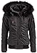 Produktbild khujo Blomma Damen Winterjacke Jacke Blouson schwarz Black (M)