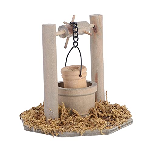 NUOBESTY Mini Fairy Garden Wishing Well