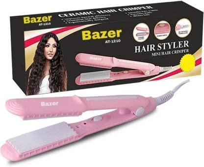 TOLERANCE (NOVA) AT-8006A Women’s MINI hair Crimper Styler Machine Best Hair Styler (Pink),