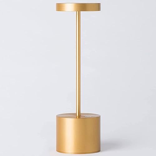 Miniatura 8 de SAKRINGT Paquete de 2 lámparas de mesa inalámbricas recargables, 5000 mAh funciona con pilas, luz de mesa LED portátil, lámpara de escritorio con