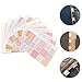 VILLCASE 10sheets Decorative Bible Tabs Index Stickers for Easy Reference of Bible Study Labels for All Ages Great for Men and Women