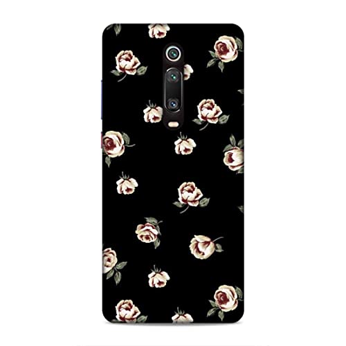 Image of Printed Mobile Back Hard Case Cover for Xiaomi Redmi K20 / K20 Pro | Multi Roses, Black Background, A-2183