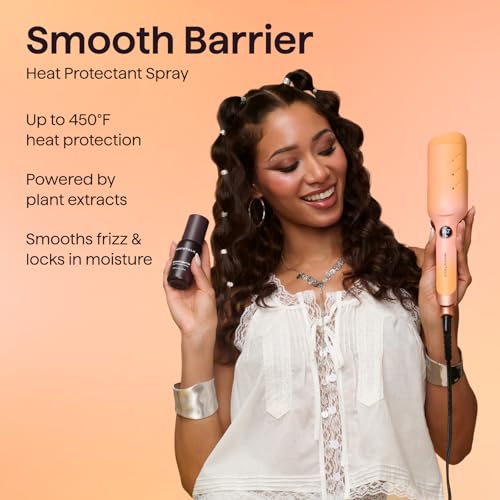 Image of Wavytalk Main Stage Waves Power Wave Festival Bundle, Curling Iron Hair Crimper Waver, Ventilation Design for Less Damage, Ionic Reduces Frizz, Effortless-Waver, Festival-Ready Merch