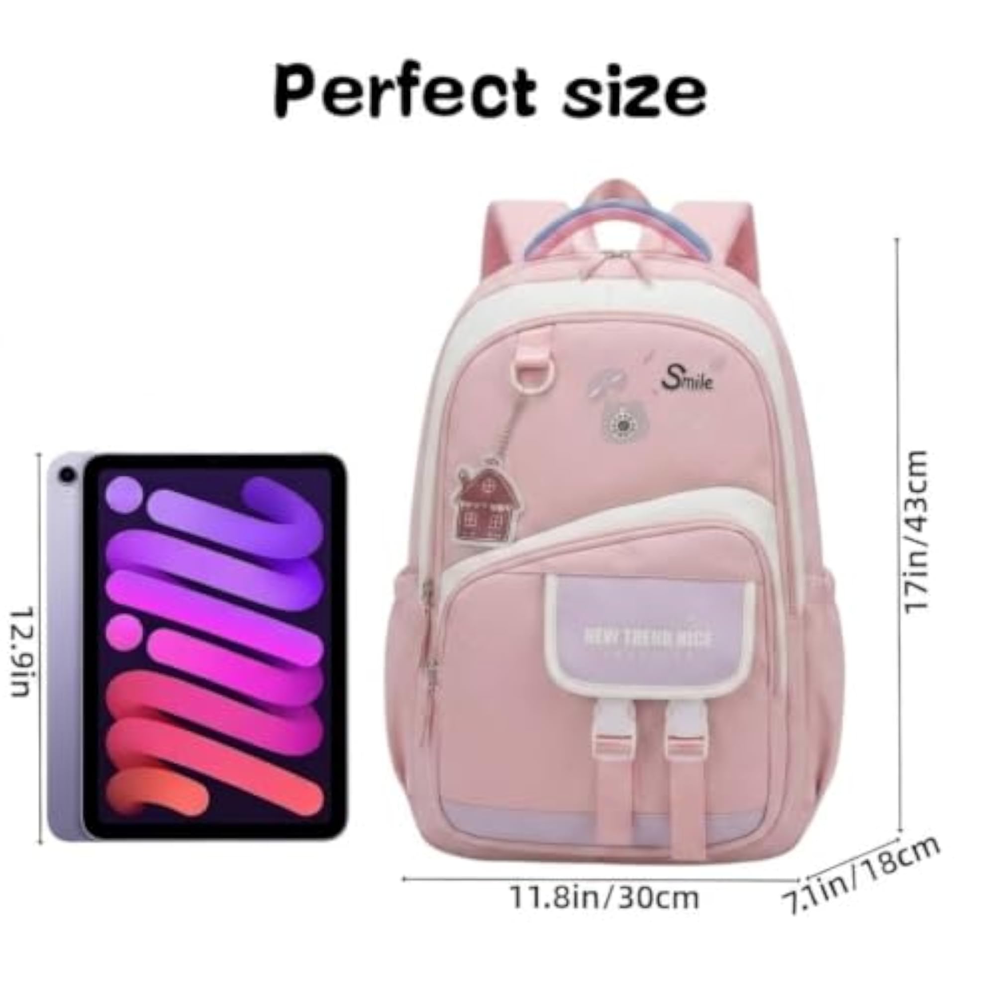 Anti-Theft Laptop Backpack for Men & Women, Fits 17 Inch