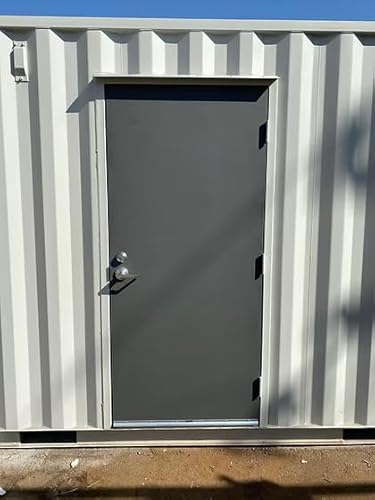 Shipping Container Man Door 3'-0" x 6'-8" - All Accessories Included