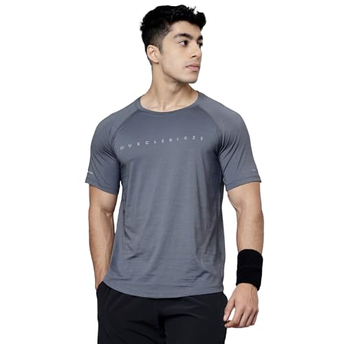 Image of MuscleBlaze Active T Shirt for Men, for Gym & Sports