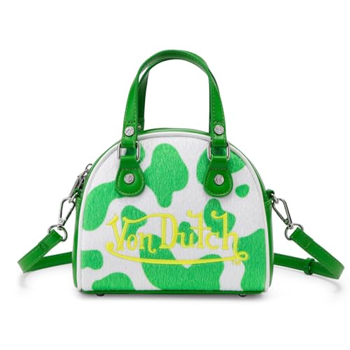Von Dutch Mini sac de bowling petit sac à main vintage à bandoulière réglable