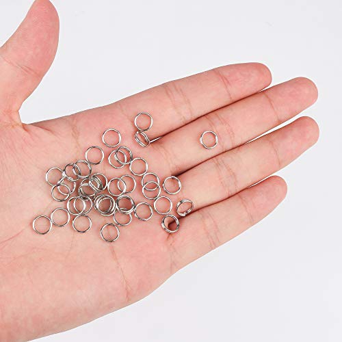 Anwang - 200 anelli a spirale in acciaio